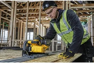 Пила дискова занурювальна акумуляторна DeWALT DCS520NT №6