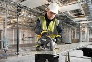 Пилка дискова по металу акумуляторна DeWALT DCS383H2 №10