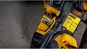 Перфоратор аккумуляторный бесщеточный SDS-Plus DeWALT DCH416NT №11