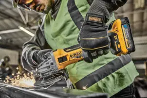 Шліфмашина кутова - болгарка акумуляторна безщіткова DeWALT DCG405H2T №3