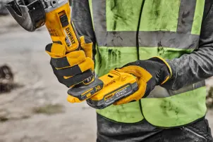 Шліфмашина кутова - болгарка акумуляторна безщіткова DeWALT DCG405H2T №7