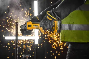 Шліфмашина кутова - болгарка акумуляторна безщіткова DeWALT DCG405H2T №8