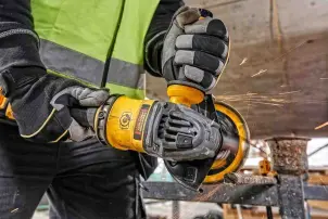 Шлифмашина угловая - болгарка бесщеточная аккумуляторная DeWALT DCG418SHDX2 №6