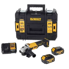 Шліфмашина кутова - болгарка акумуляторна безщіткова DeWALT DCG407M2T №6