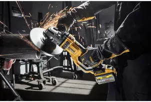Шліфмашина кутова - болгарка акумуляторна безщіткова DeWALT DCG460X2 №6