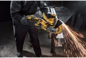 Шлифмашина угловая - болгарка бесщеточная аккумуляторная DeWALT DCG460NK №6