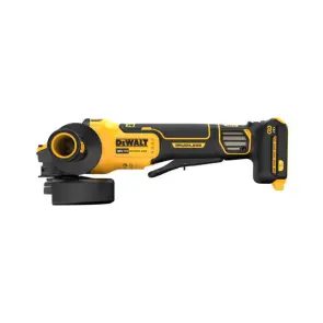 Шліфмашина кутова - болгарка акумуляторна безщіткова DeWALT DCG416VSN №4