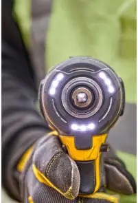 Шурупокрут ударний гідравлічний акумуляторний безщітковий DeWALT DCF870E2T №11