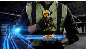 Шуруповерт ударный аккумуляторный бесщеточный DeWALT DCF850E1T №9