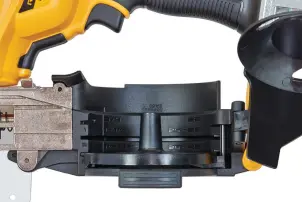 Пістолет цвяхозабивний акумуляторний безщітковий DeWALT DCN45RNN №6