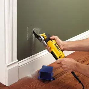 Багатофункціональний інструмент мережевий DeWALT DWE315KT №12
