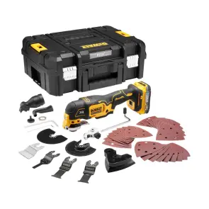 Многофункциональный инструмент аккумуляторный бесщеточный DeWALT DCS356E1T №2
