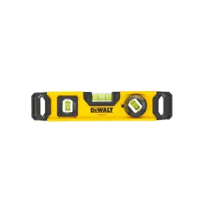 Уровень TORPEDO из алюминия длиной 230 мм с 3 капсулами и магнитами DeWALT DWHT0-43003 №4
