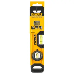 Уровень TORPEDO из алюминия длиной 230 мм с 3 капсулами и магнитами DeWALT DWHT0-43003 №5