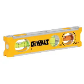 Уровень BILLET TORPEDO из алюминия длиной 165 мм с 3 капсулами и магнитами DeWALT DWHT42525-0 №3