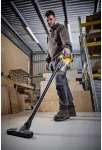 Пылесос аккумуляторный DeWALT DCV501LN №10