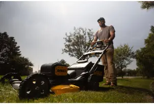 Газонокосилка аккумуляторная бесщеточная DeWALT DCMWP134N №13
