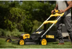 Газонокосилка аккумуляторная бесходная самоходная DeWALT DCMWSP550N №11