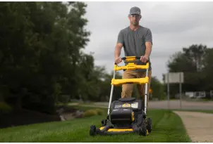Газонокосарка акумуляторна самохідна безщіткова DeWALT DCMWSP156N №12