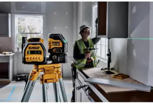 Уровень лазерный линейный DeWALT DCE088D1G18 №8