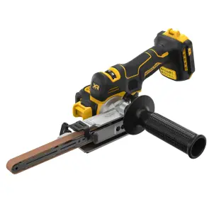 Напилок стрічковий акумуляторний безщітковий DeWALT DCM200NT №6