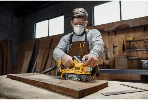 Шлифмашина ленточная аккумуляторная бесщеточная DeWALT DCW220N №9