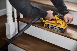 Шлифмашина ленточная аккумуляторная бесщеточная DeWALT DCW220N №11