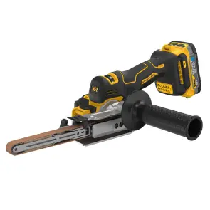 Напилок стрічковий акумуляторний безщітковий DeWALT DCM200E2T №2