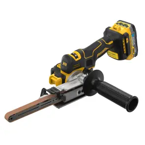 Напилок стрічковий акумуляторний безщітковий DeWALT DCM200E2T №5
