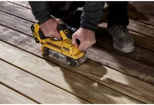 Шлифмашина ленточная аккумуляторная бесщеточная DeWALT DCW220P2 №10