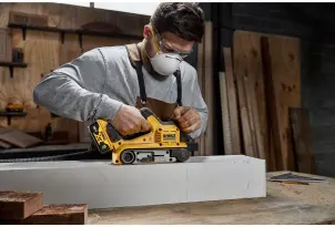 Шлифмашина ленточная аккумуляторная бесщеточная DeWALT DCW220P2 №13