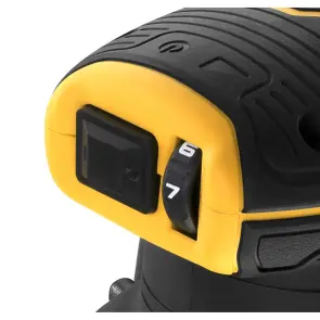 Шлифмашина эксцентриковая аккумуляторная бесщеточная DeWALT DCW210N №4