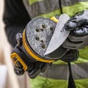 Шлифмашина эксцентриковая аккумуляторная бесщеточная DeWALT DCW210N №6