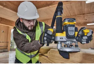 Фрезер аккумуляторный бесщеточный DeWALT DCW620H2 №9