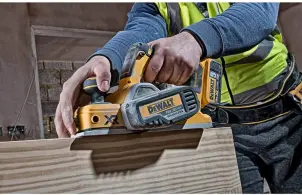Рубанок акумуляторний безщітковий DeWALT DCP580NT №7