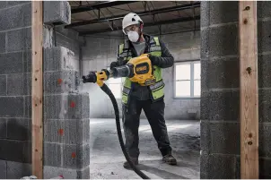 Молоток отбойный бесщеточный аккумуляторный SDS-MAX DeWALT DCH911NK №8