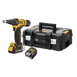 Заклепочник акумуляторний безщітковий DeWALT DCF403E1GT №6