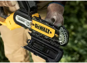 Міні-пилка ланцюгова акумуляторна безщіткова DeWALT DCMPS520P1 №12