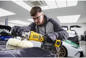 Полірувальна машина акумуляторна безщіткова DeWALT DCM849N №4