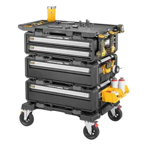 Рабочая станция 5 в 1 (комплект ящиков на тележке) TOUGHSYSTEM 2.0 DXL DeWALT DWST60510-1 №3