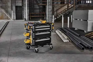 Рабочая станция 5 в 1 (комплект ящиков на тележке) TOUGHSYSTEM 2.0 DXL DeWALT DWST60510-1 №9