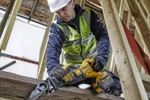 Пила сабельная аккумуляторная DeWALT DCS389N №8