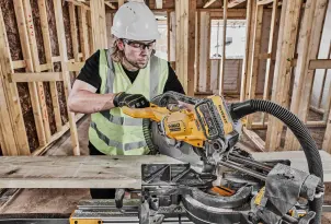 Пилка торцовочная бесщеточная аккумуляторная DeWALT DCS781X2 №20
