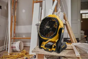 Повітродувка-вентилятор акумуляторний DeWALT DCE512N №4