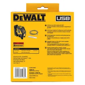 Уровень лазерный линейный DeWALT DCLE14201RB №12