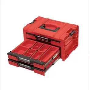 Набір ящиків QBRICK SYSTEM PRO RED DRAWER WORKSHOP SET 6, 2.0 RED ULTRA HD CUSTOM мобільна шафа (525x345x885мм) (5901238260370) №4