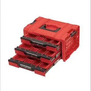 Набір ящиків QBRICK SYSTEM PRO RED DRAWER WORKSHOP SET 6, 2.0 RED ULTRA HD CUSTOM мобільна шафа (525x345x885мм) (5901238260370) №12