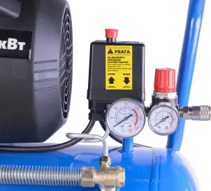 Компресор повітряний поршневий ENERSOL, продуктивніть 350 л / хв, 2.2 кВт, 8 Бар, об’єм ресивера 50 л, кількість циліндрів 2, вага 34.1 кг №7