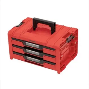 Набір ящиків QBRICK SYSTEM PRO RED DRAWER WORKSHOP SET 6, 2.0 RED ULTRA HD CUSTOM мобільна шафа (525x345x885мм) (5901238260370) №17