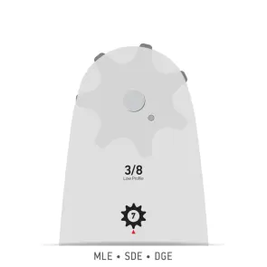 Пильна шина Oregon 30 см (3/8 ") (120SDEA095) №3